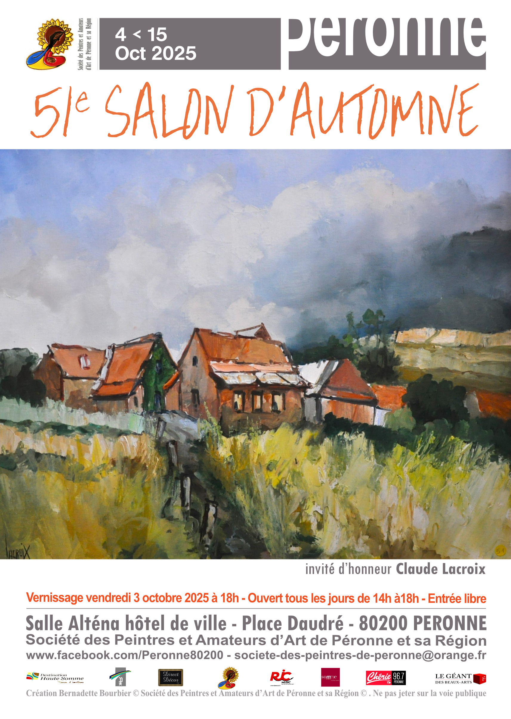 Affiche Peronne 2025