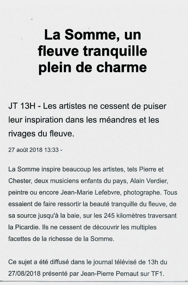 Article TF1 La Somme A faible dfinition